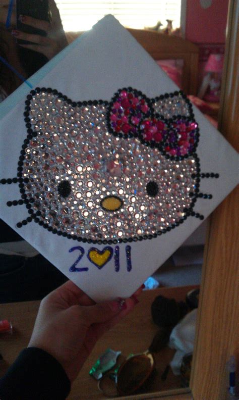Hello Kitty Graduation Cap Doing This For Graduation In June Hello