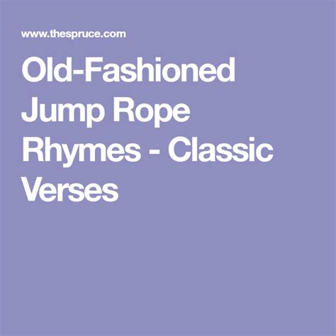 Two girls would turn the rope and one or more girls would jump, until they missed and has to take turns turning the rope so the other girls could jump. Do You Remember These Jump Rope Rhymes? | Skipping rope, Verses, Do you remember