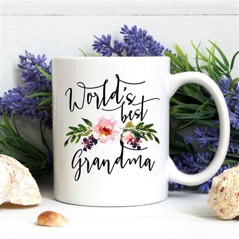 Personalized Worlds Best Grandma Mug Grandma Mugs Etsy