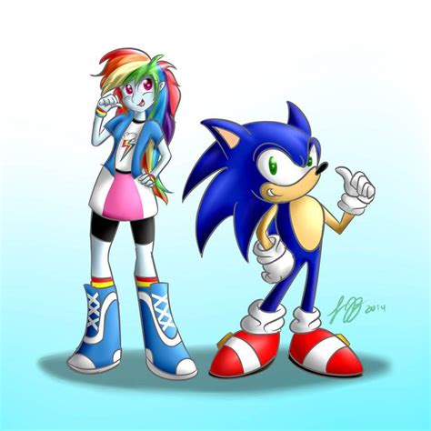Эшли болл, андреа либман, ребекка шойкет и др. Rainbow Dash & Sonic The Hedgehog | Equestria Amino