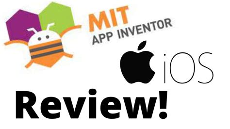 Mit App Inventor Is Now Out For Ios Testing And Review Youtube