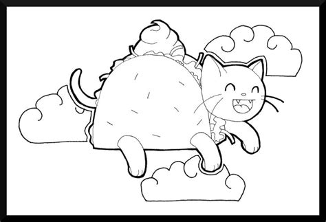 ⭐ free printable nyan cat coloring book. coloring.rocks! | Monster coloring pages, Cat coloring ...