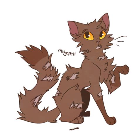 Midgepelt By Meow286 Warrior Cats Series Warrior Cats Fan Art