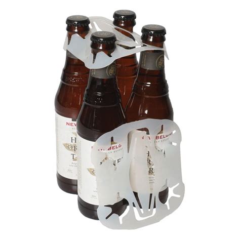 4 Pack Bottle Carrier Plastic Drink Carriers Pak It Products