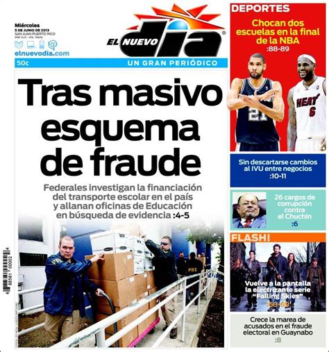 Periódico El Nuevo Día Puerto Rico Periódicos De Puerto Rico