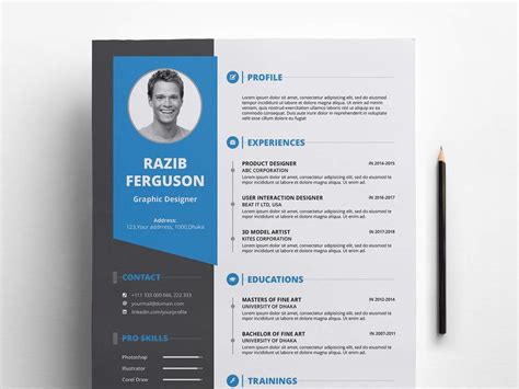 Do you want to tell your hiring manager about your design skills a freemium resume that you can download in psd format for free, but you have to pay for word or. Free Resume Template & Cover Letter - ResumeKraft