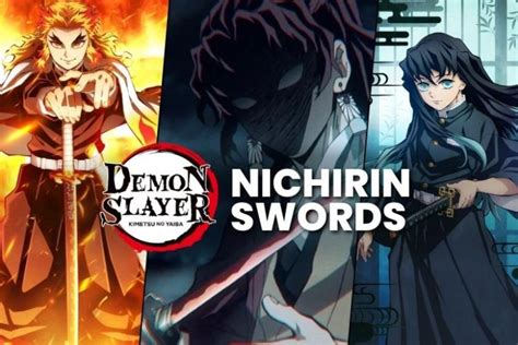 Demon Slayer Swords Complete List Of Nichirin Swords Colors And More
