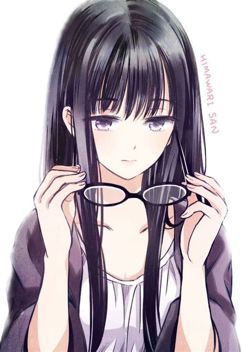 163 Best Anime Girl Wear Glasses Images On Pinterest