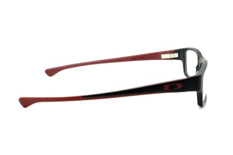 Óculos oakley ox1066 servo preto fosco haste vermelha