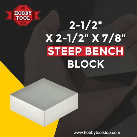 2 12 X 2 12 X 78 Steel Bench Block This Premium Quality Steel