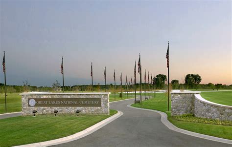 Great Lakes National Cemetery The La Group Landscape Architecture And