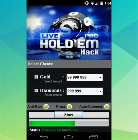 LIVE HOLDEM POKER PRO HACK | Hack with App | Poker ...