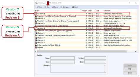 Difference Between Versions And Revisions In Pdm