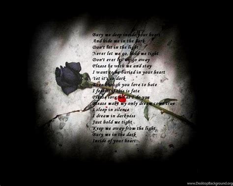 Dark Love Poem Background Gothic Romance Hd Wallpaper Pxfuel