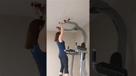 Yeah, pull ups don't look so hard when you put it like that, do they? Assisted Pull-ups - YouTube