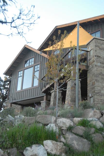 New Deck And Great Room Addition Transitional Exterior Denver