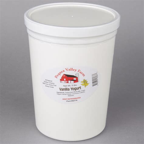 Pequea Valley Farm Amish Made Grass Fed Vanilla Yogurt Lb