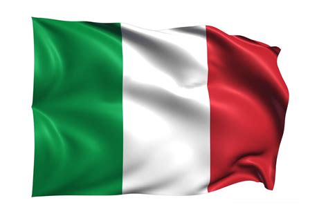 Italy Waving Flag Realistic Transparent Background 15309500 Png