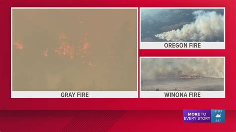 3 Wildfires Prompting Level 3 Evacuations Across Eastern Washington