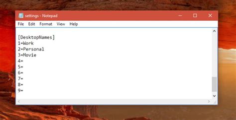 How To Name Virtual Desktops In Windows 10