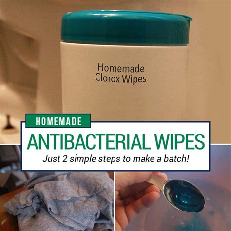 Homemade Antibacterial Wipes Make Reusable Wipes With 2 Simple Steps