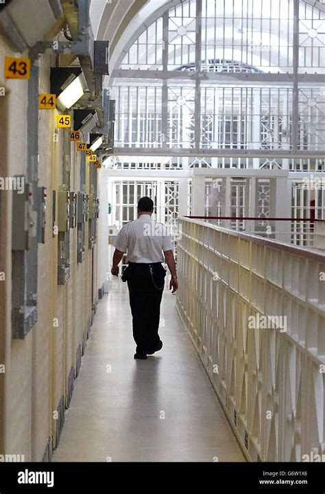 The B Wing At Wakefield Prison West Yorkshire Prison Staff At