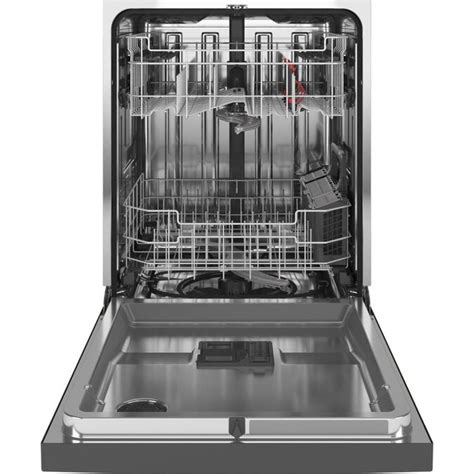 Ge Dry Boost 48 Decibel Front Control 24 In Built In Dishwasher