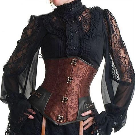 A Lovely Under Bust Corset With Steel Boning Making It At Least 5x More Comfortable Than