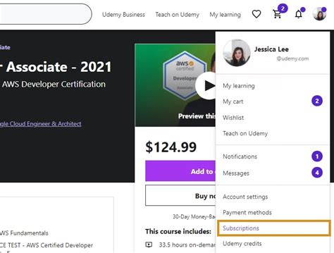 How To Sign Up For A Udemy Subscription Udemy