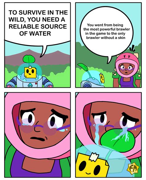 Sprout And Rosa Meme Template Someday Rosa Brawlstars