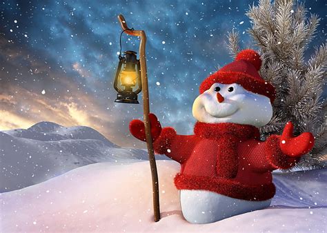 Hd Wallpaper Snowmen New Year Lovely Christmas Nice Funny Cute