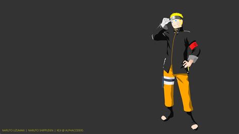 Boy Minimalist Naruto Naruto Uzumaki Wallpaper Resolution8000x4500