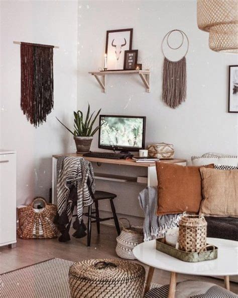 25 Trendy Boho Home Office Decor Ideas Shelterness