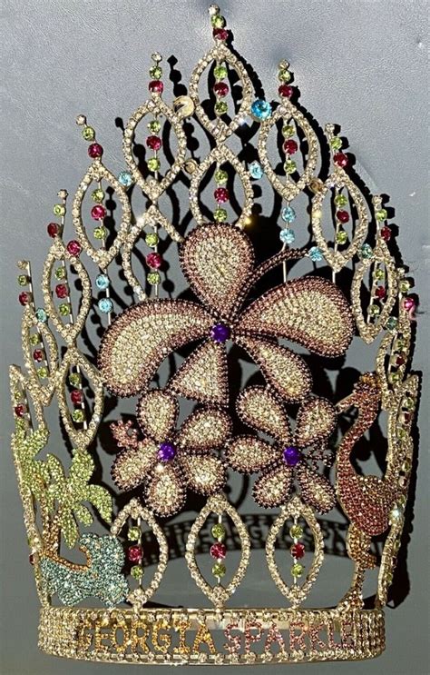 Pin By Lauren 👑💎🌹🌴🌺 ️ ♌️ On Pageant Crowns Trophies Crown Jewelry Pageant Crowns Crown