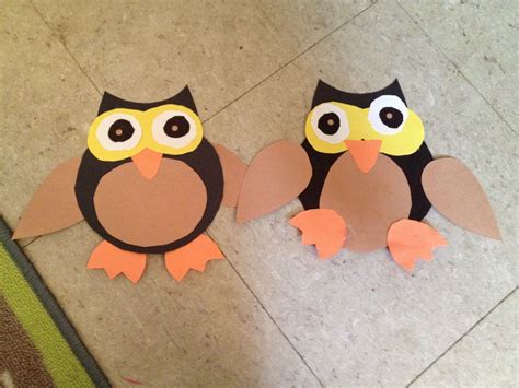 Preschool Owl Craft Crafts Pinterest More Owl Crafts Owl And Craft Ideas