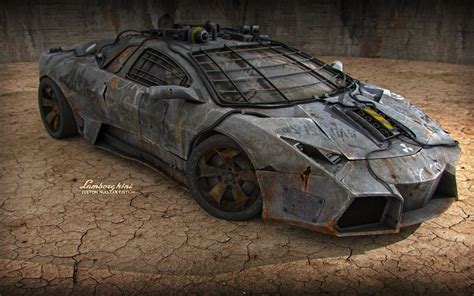 Lamborghini Sports Car Armor Art Wallpaper 1680x1050 Resolution