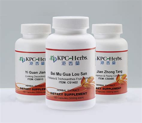Kpc Capsules Natural Relief With Traditional Chinese Medicine