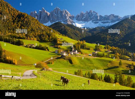 St Magdalena Val Di Funes Trentino Alto Adige Dolomites South