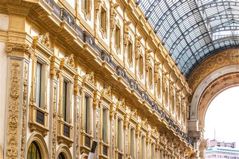 Galleria Vittorio Emanuele Ii In Milan Italy Stock Photo Image Of