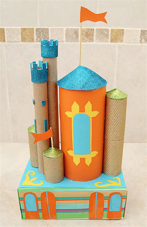 Cardboard Castles For School Projects