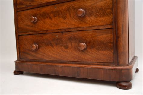 Antique Victorian Mahogany Chest Of Drawers Marylebone Antiques