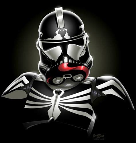 Venom Stormtrooper Star Wars Clone Wars Star Wars Clones Star Wars