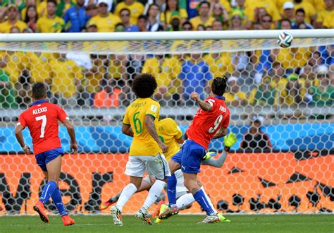 Chilean Striker Who Hit The Crossbar Against Brazil Has Heartbreaking