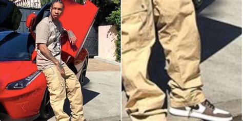 Tyga Trolls Travis Scotts Sneakers After Hanging With Kylie Jenner