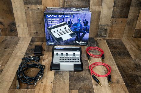 Digitech Vocalist Live 2 Harmony Vocal Multi Effects Reverb