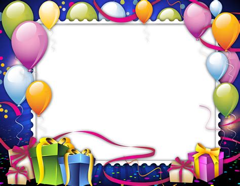 Download Birthday Frame Png Images Free Download Clip Free Frames Happy Birthday Png Png Image