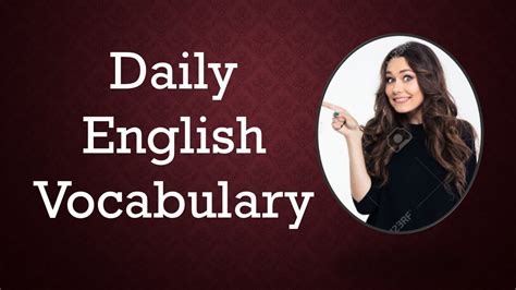 Daily English Vocabulary For Beginners All Competitive Exams Part 3