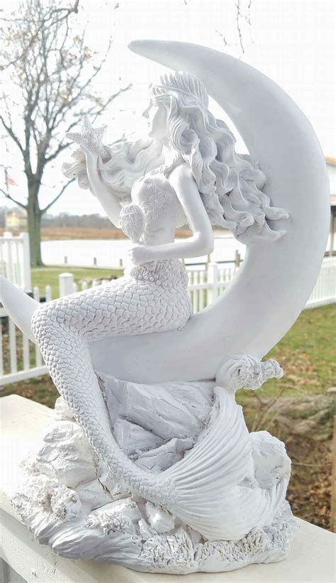 Mermaid Sculpture Mermaid Statues Mermaid Figurine Art Sculpture