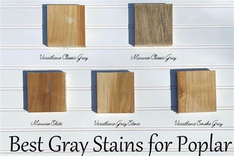 The Best Wood Stains For Poplar At Lane And High