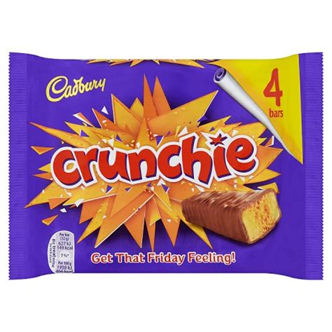 cadbury crunchie 4 bars peddler